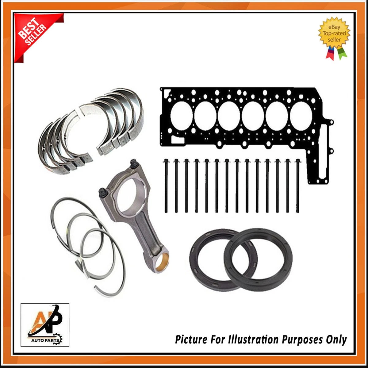Crankshaft Replacement for BMW 3 Series 5 Series 7 Series N57D30 Diesel (2009–2019)