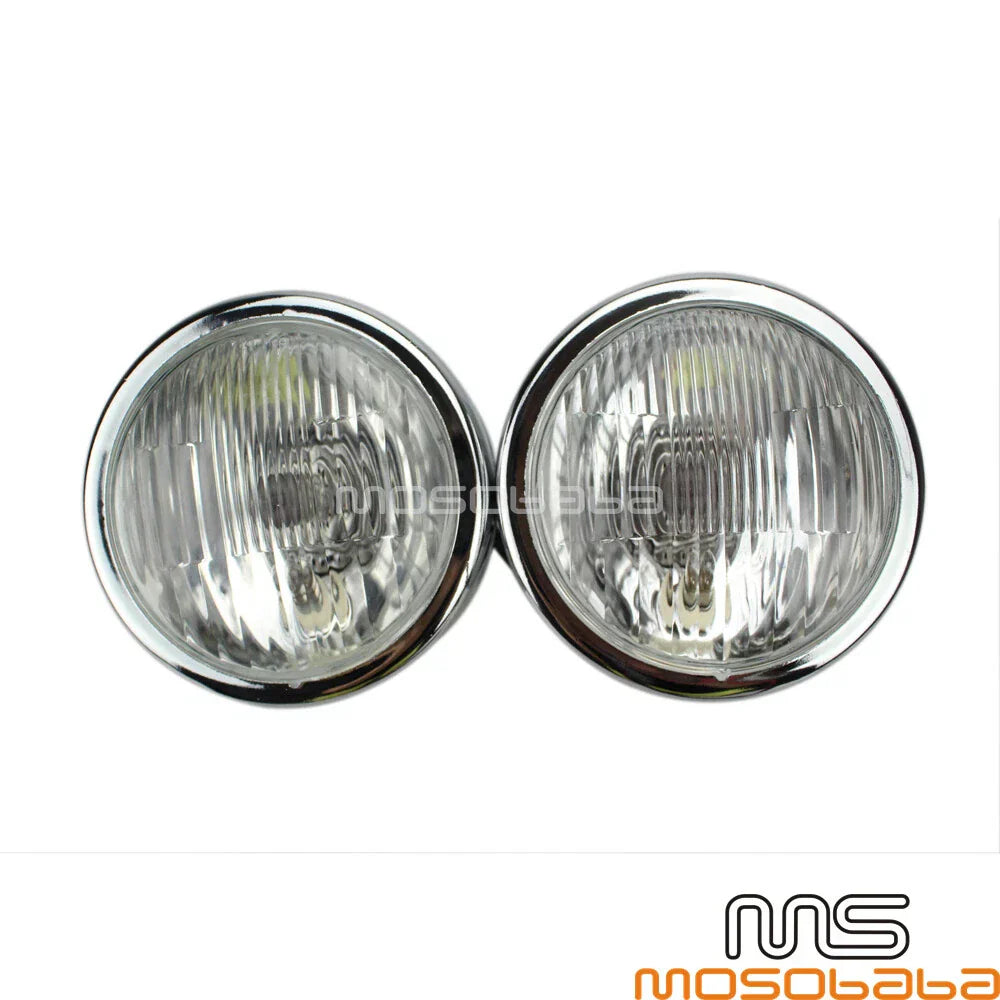 4" Dominator Dual Headlight for Harley Naked Bike