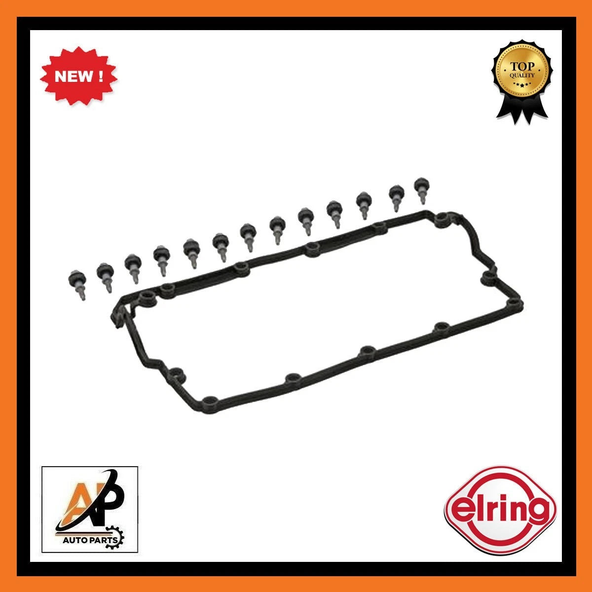 Cylinder Head Cover Gasket Set Replacement for Audi BRU (2008–2009)