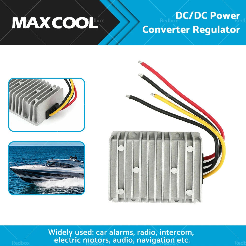 25A 345W DC/DC Power Converter Regulator for 8V-40V Systems