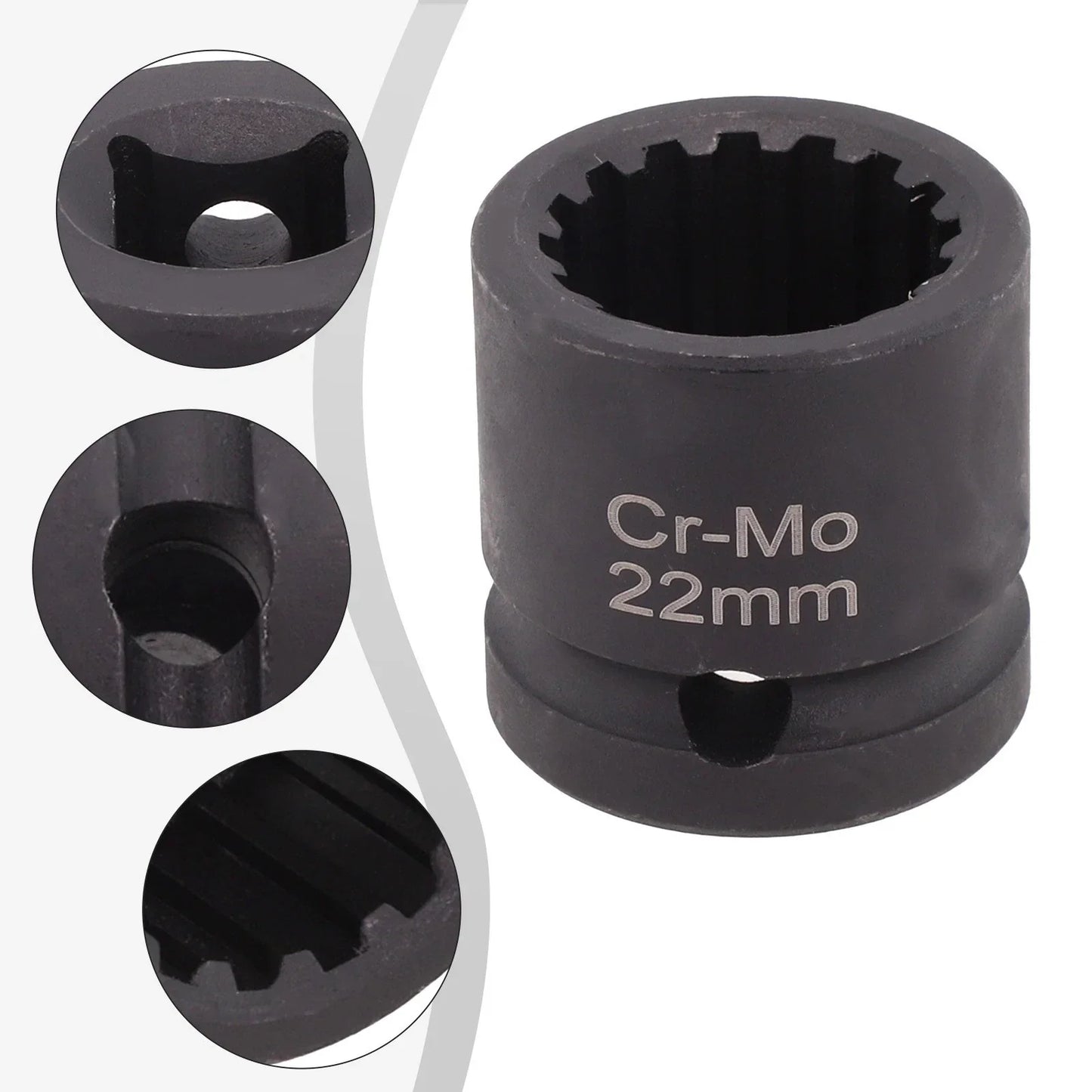 Mechanic Tool 1/2” Dr X 22mm SOCKET 16PT
