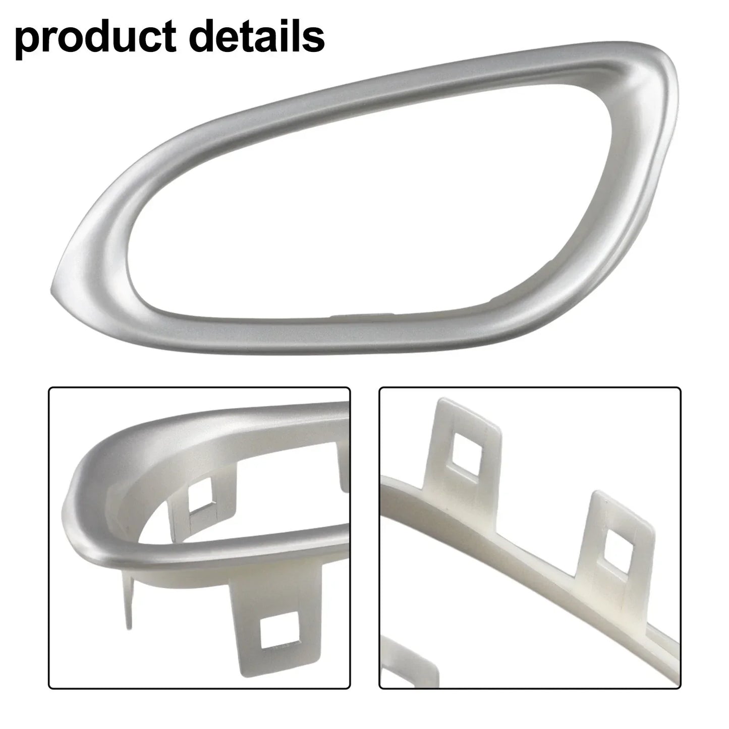 Front Left Interior Door Handle Trim Bezel for Nissan Sentra (2013–2013)