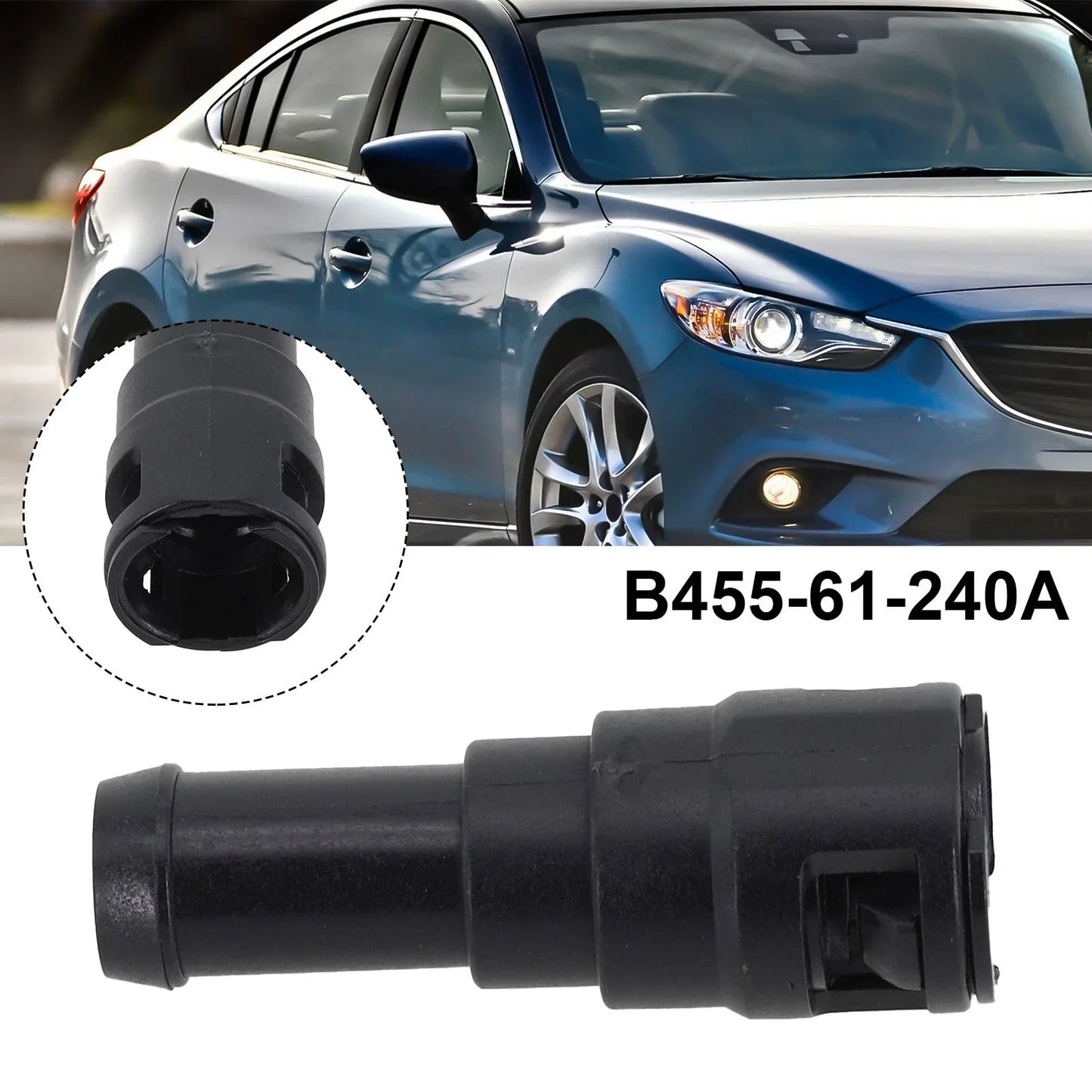 Perfect Fit Heater Hose Connector for Mazda RX-7 626