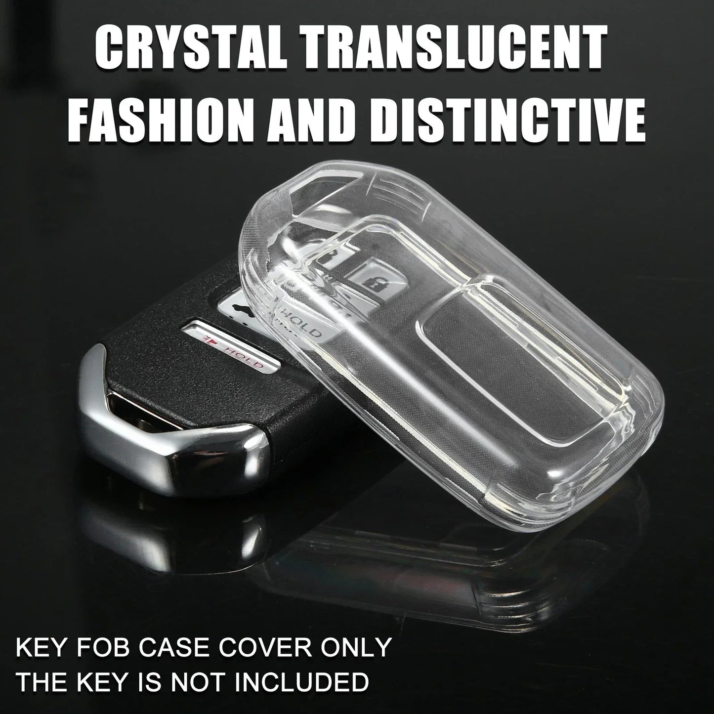 Key Fob Remote Control Cover TPU Shell for Honda Accord (2018-2023)