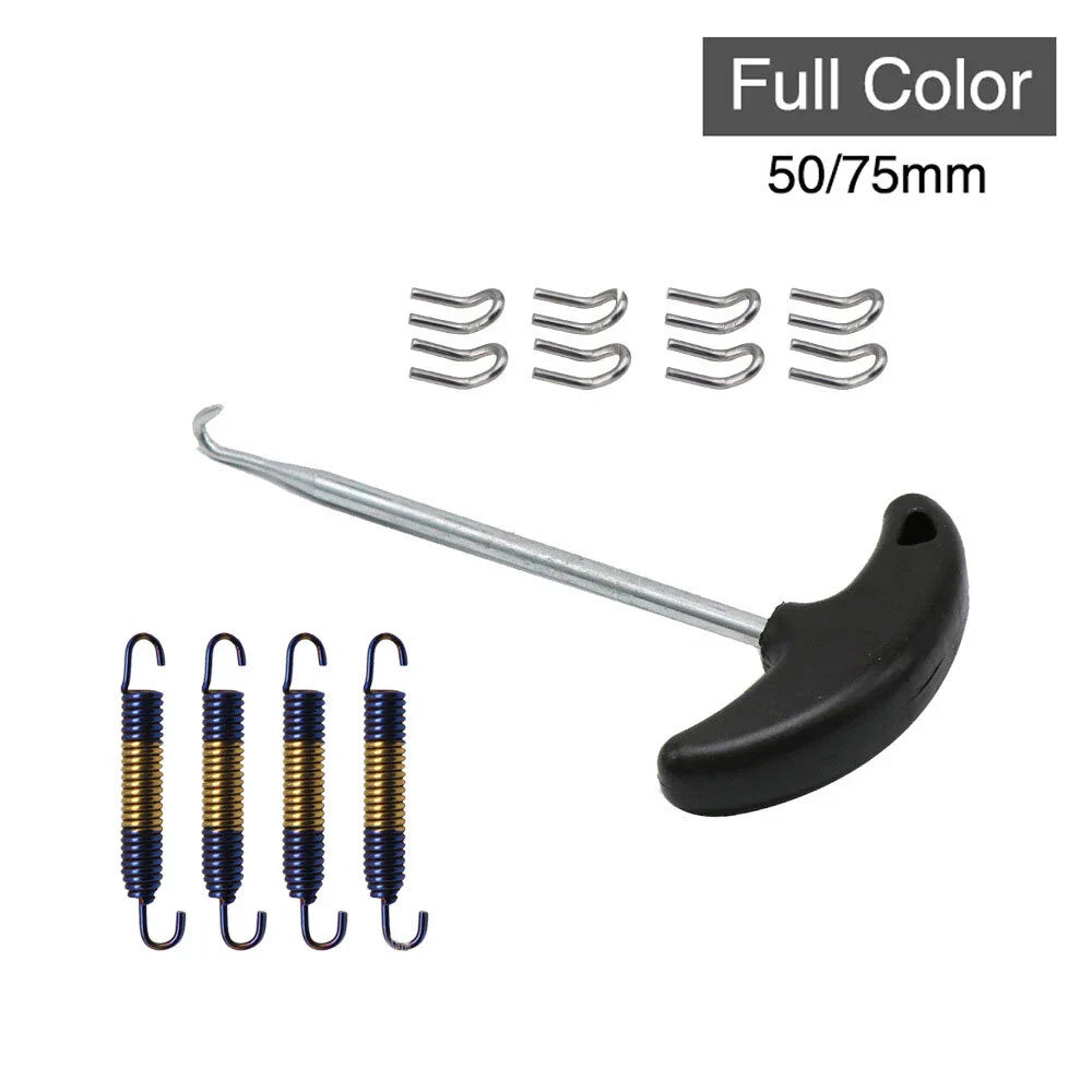 Stainless Steel Exhaust Pipe Muffler Mounting Springs for Motorcycle