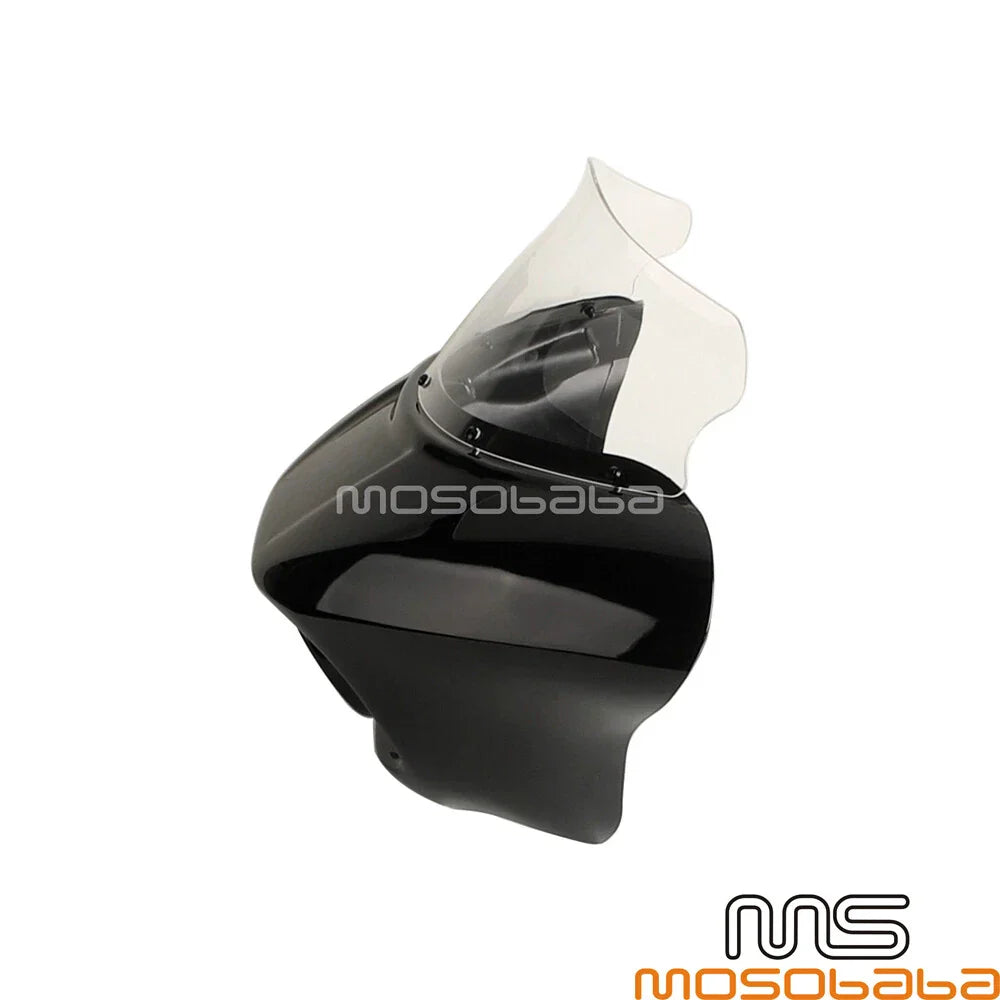 9" Headlight Fairing Windshield for Harley Softail Fat Bob FXFB FXFBS (2018-2019)