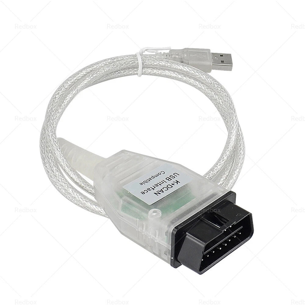 Diagnostic Connector Cable for BMW INPA K+CAN DCAN USB Interface