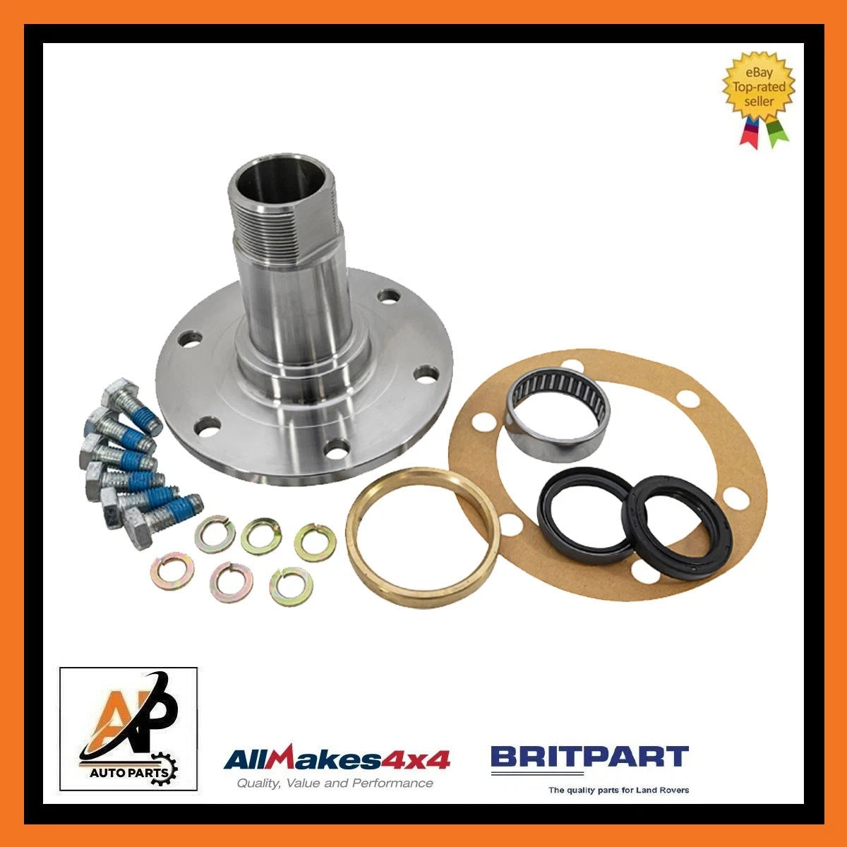 Front Stub Axle Repair Kit for Land Rover Defender 90 110 130 (1983–1993)