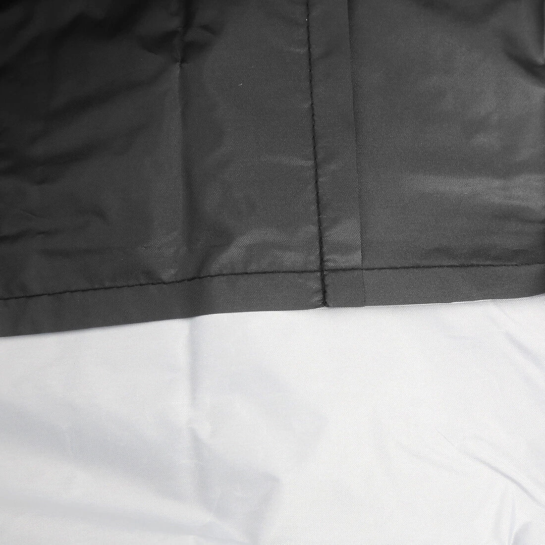 Black & Silver Outdoor Motorcycle Cover for Honda, Suzuki, Kawasaki
