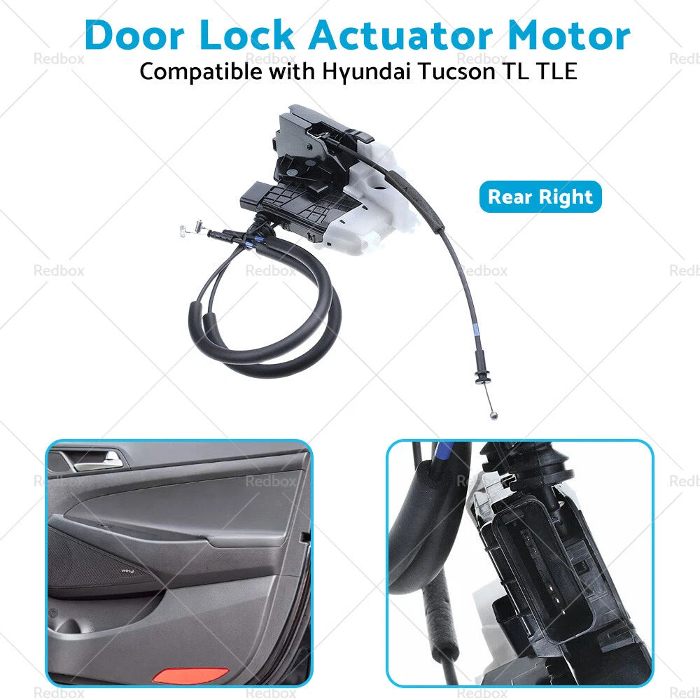 Rear Right Door Lock Actuator Motor for Hyundai Tucson TL TLE (2015-2021)