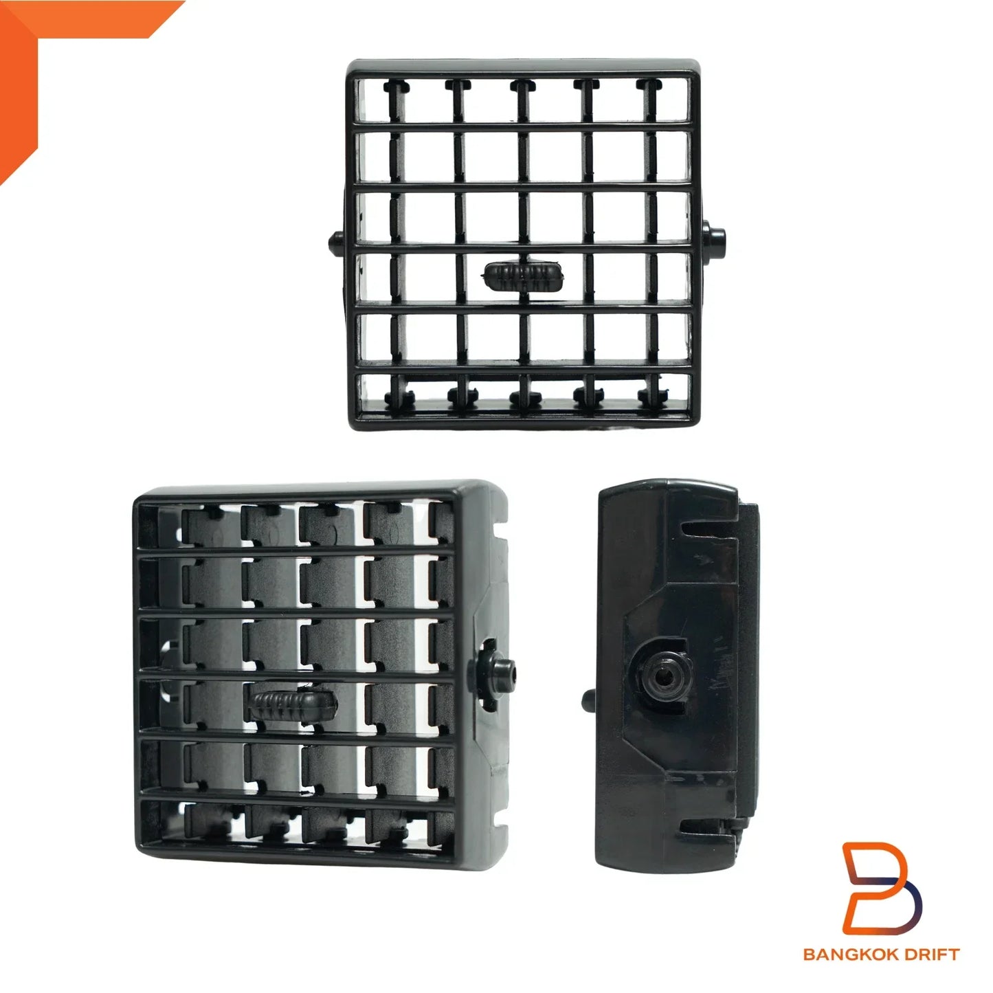 4 x Black Air Vent Grille for Toyota Hilux Ute (88-97)