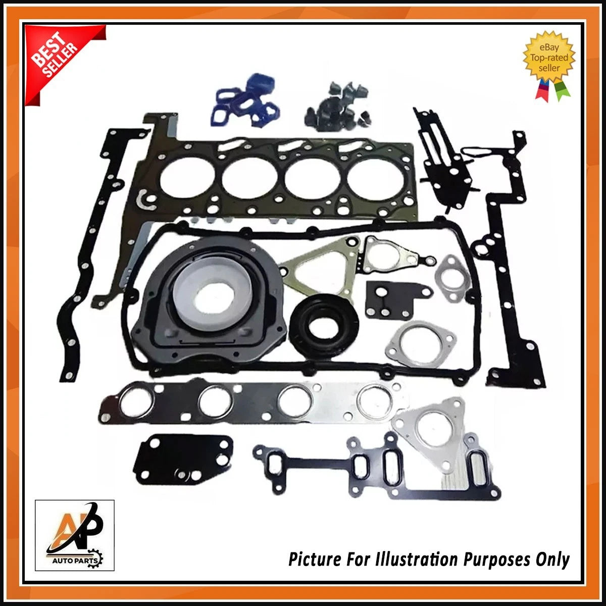 Engine Gasket Set Replacement for Ford Transit Ranger 2.2 TDCi RWD (2011–2018)