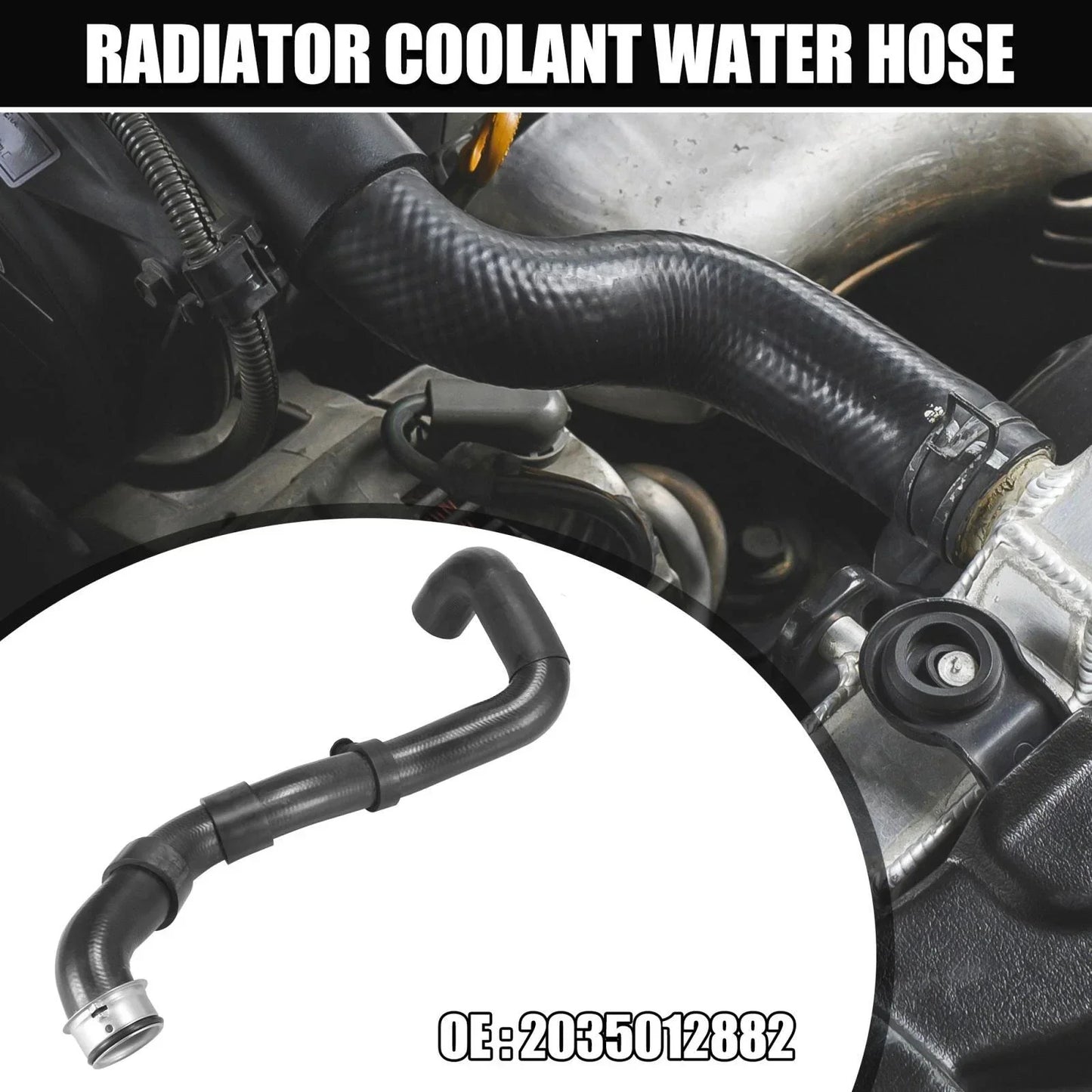 Lower Radiator Coolant Hose for Mercedes-Benz C230 (2002)