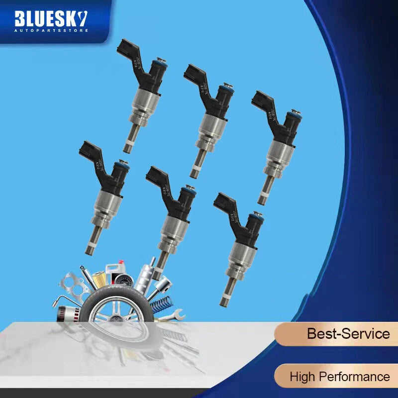 6PCS Fuel Injectors for Isuzu Axiom Rodeo 3.5L V6 (2004)