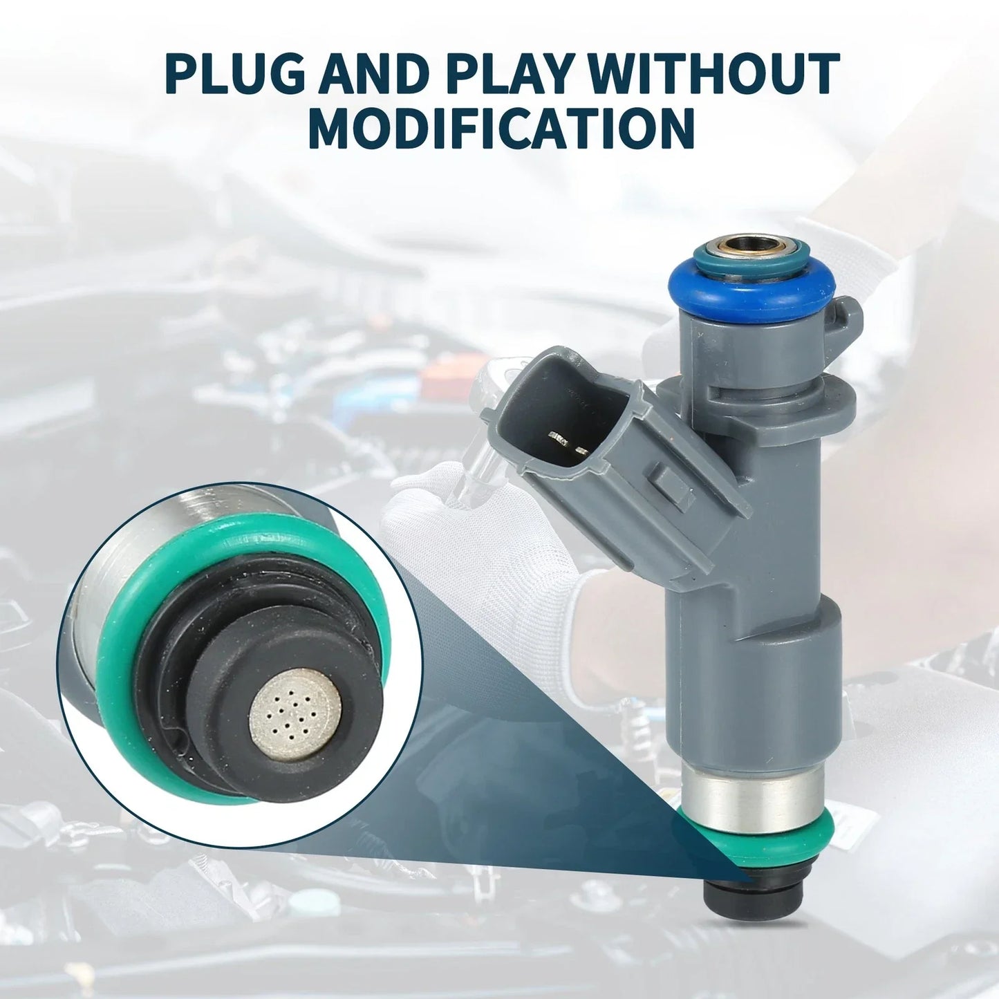 Fuel Injector 6 x No.16450-R70-A01 for Honda Accord (2008-2012)