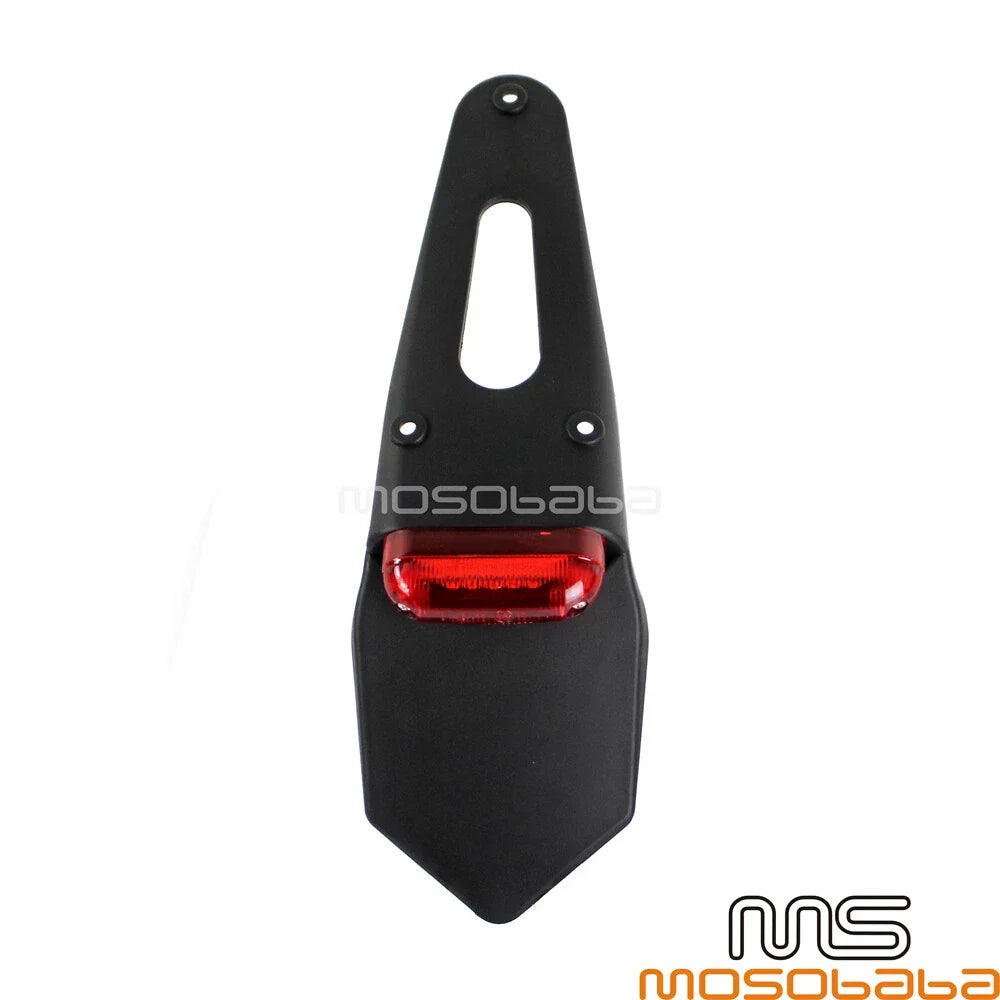 Rear Fender Mudguard w/ LED Tail Lights for Honda CR100/125/250