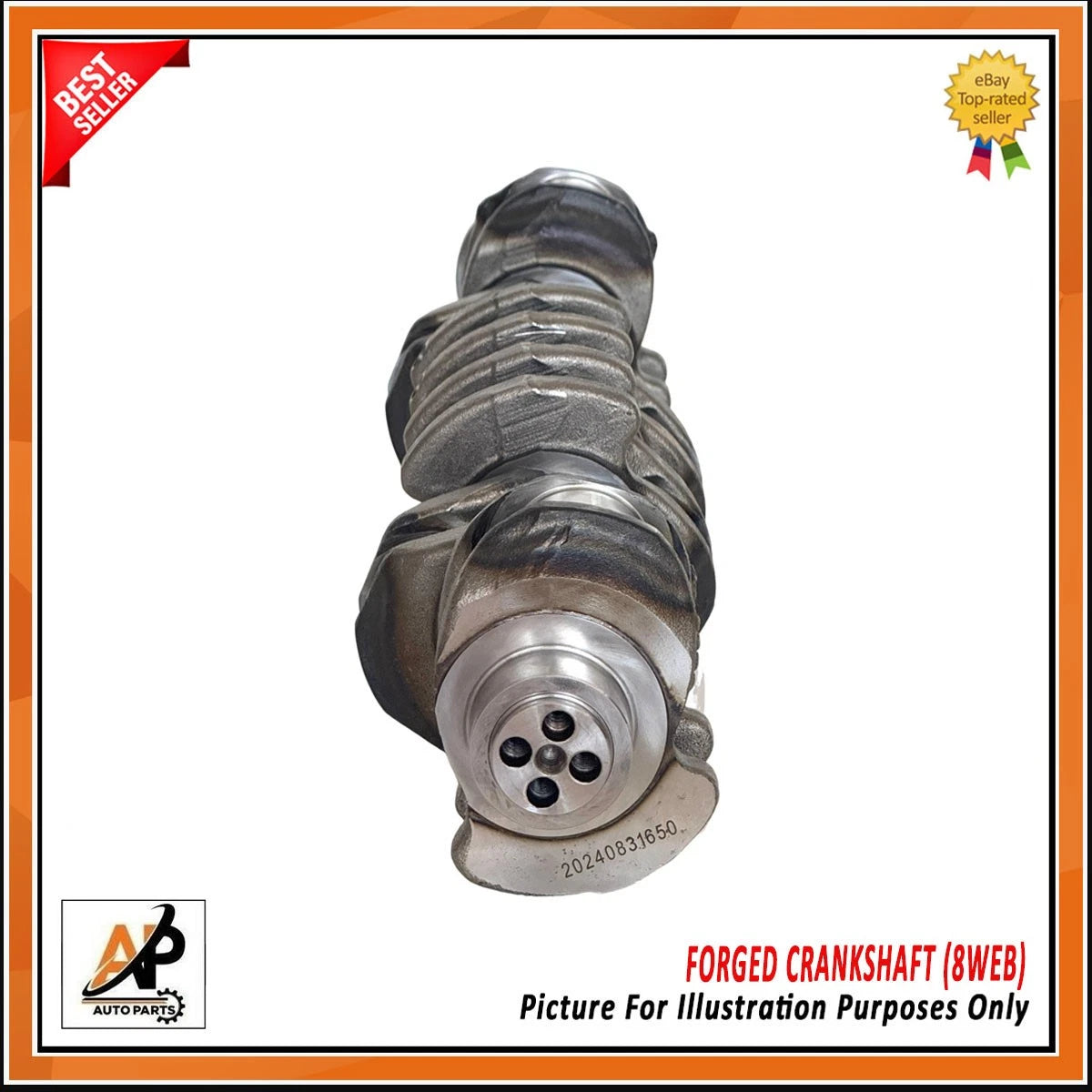 Forged Crankshaft for BMW X4 X5 X6 3.0L N57 (2014–2018) Replacement