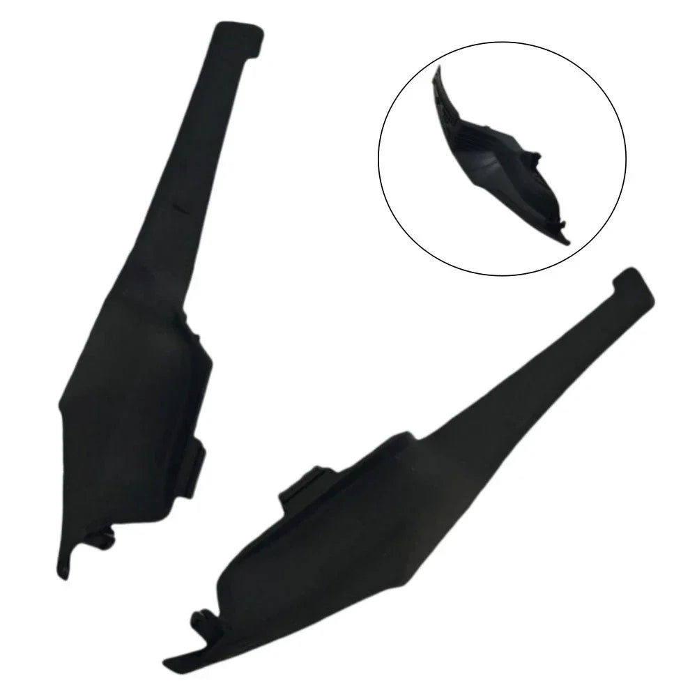 Black Left & Right Front Windshield Wiper Cowl Trim Covers for Kia Pegas