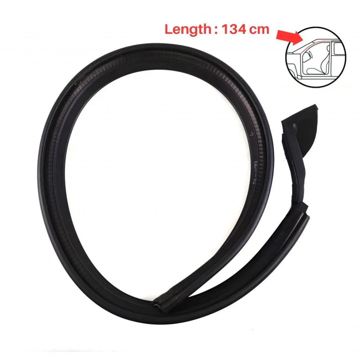 Weatherstrip Roof Rubber Seal Left Fits ISUZU TFR Holden Rodeo 2D 1989-97 D12