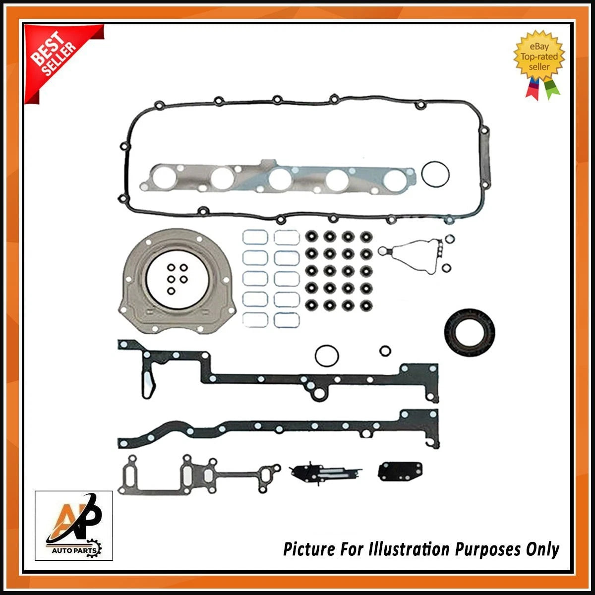 Engine Gasket Set Full for Ford Ranger 3.2 TDCi 4x4 Diesel (2012–2022)