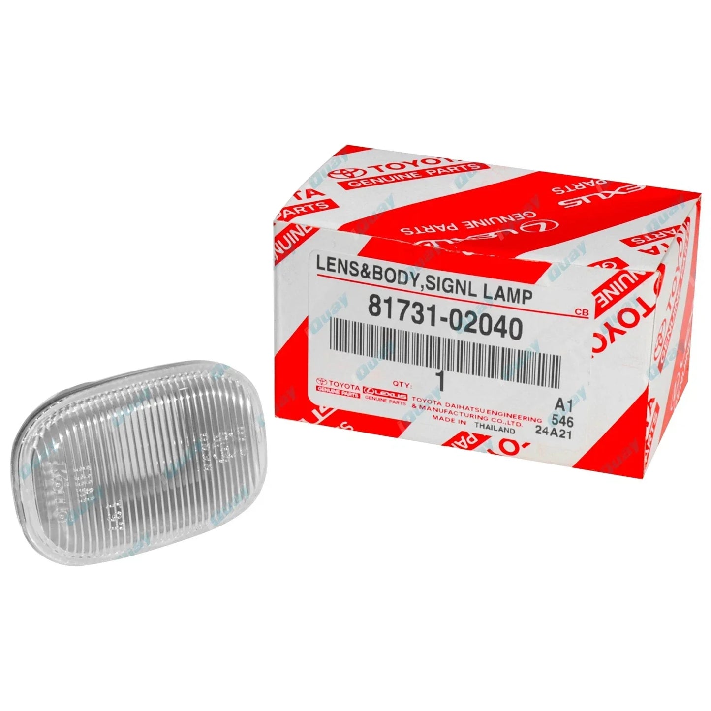 Genuine Clear Side Indicator Blinkers for Toyota KUN16 KUN25 KUN26 (2005-2015)