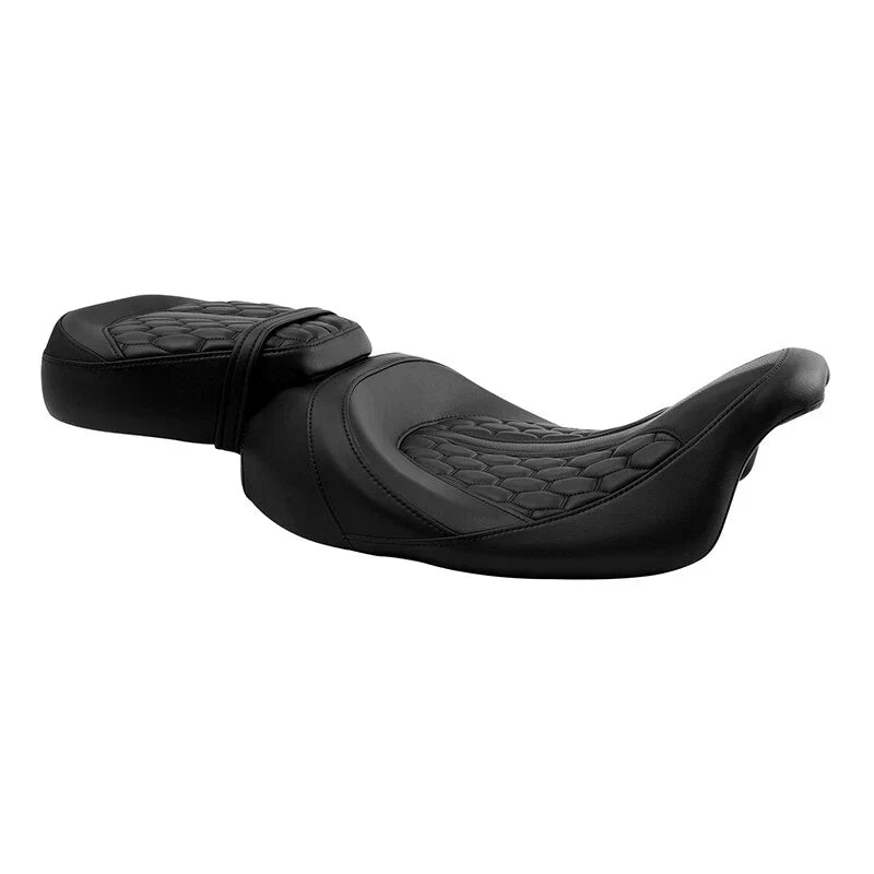 Gel Seat for Harley Electra Road King Glide 2009-2023 (Black)
