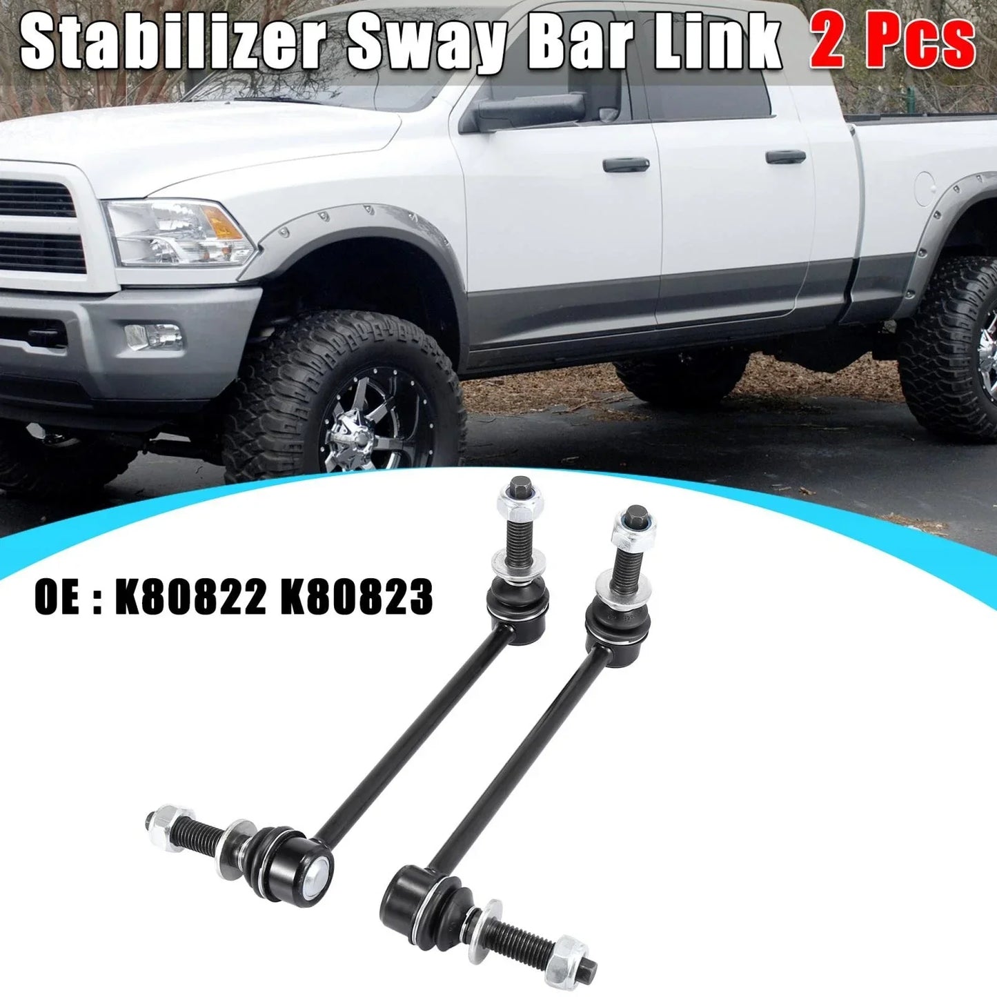 2 x Front Suspension Sway Bar End Links for Chrysler 300 (2005-2019)