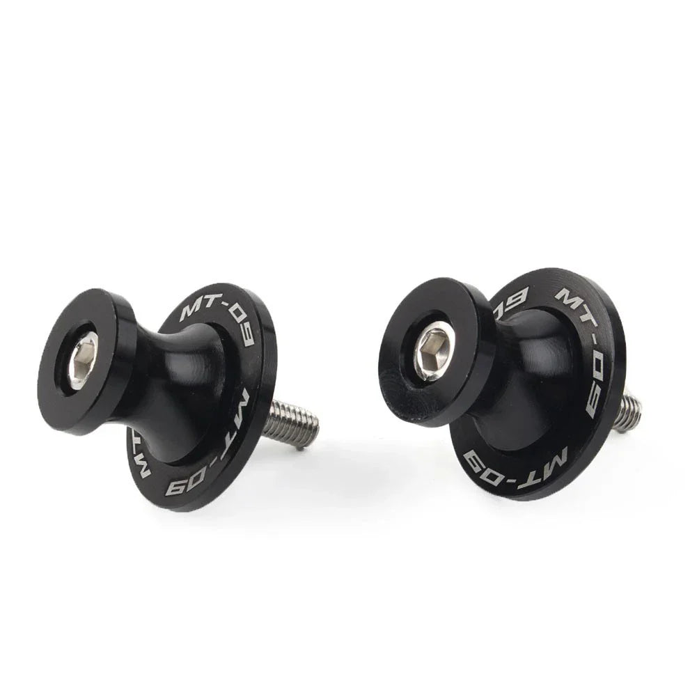 6MM Swingarm Spools Sliders for YAMAHA MT-09 FZ09 (2013-2022) Black