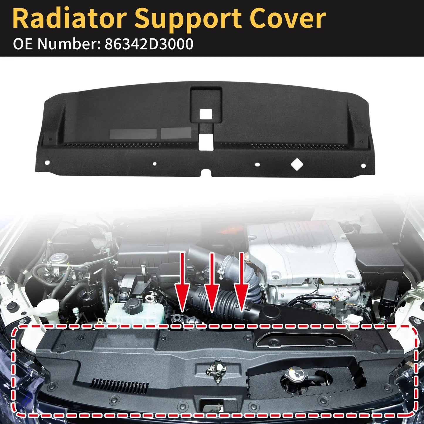 Radiator Support Cover for Hyundai Tucson (2016-2021)