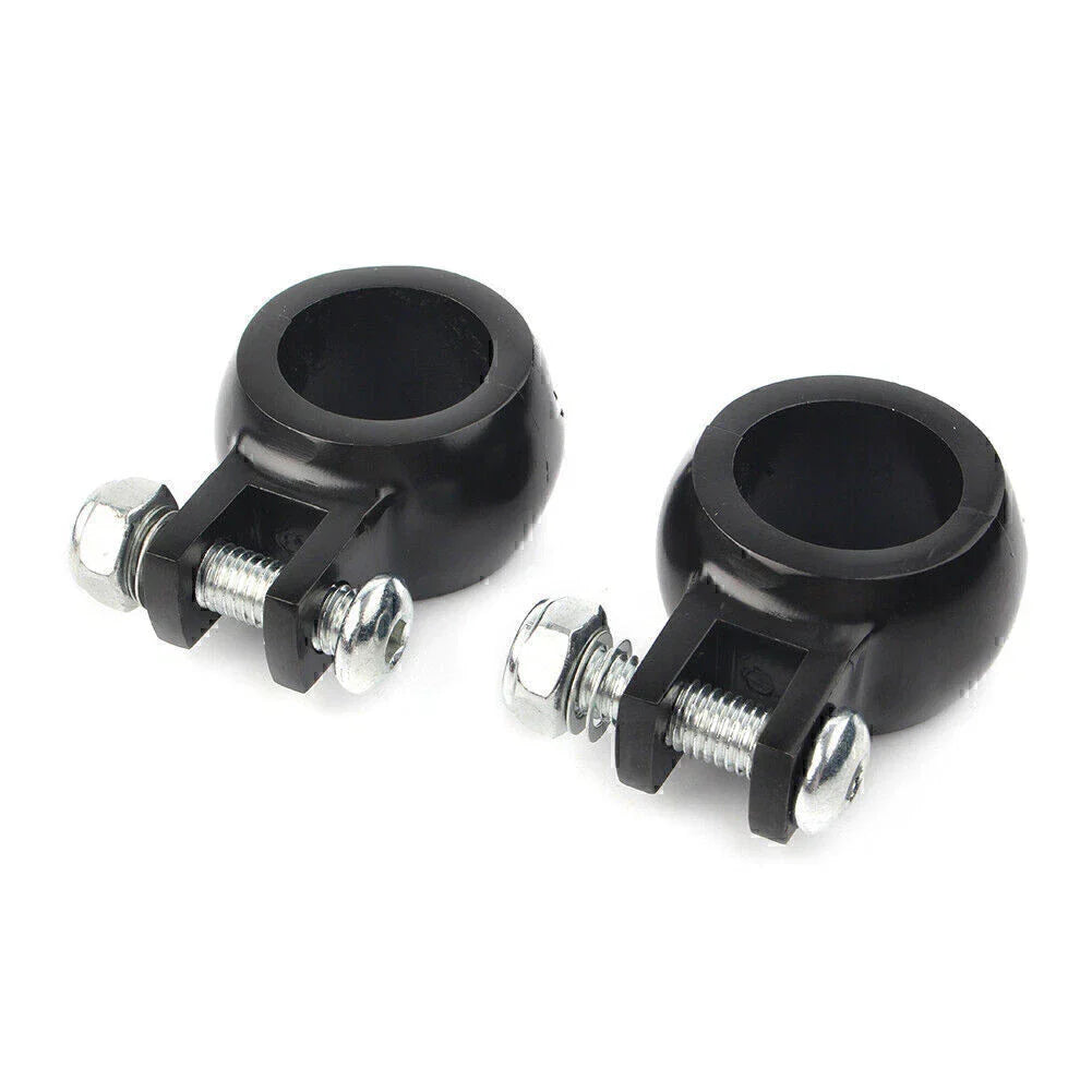 1-1/4" Engine Crash Bar Foot Peg Mount Bracket for Harley Universal