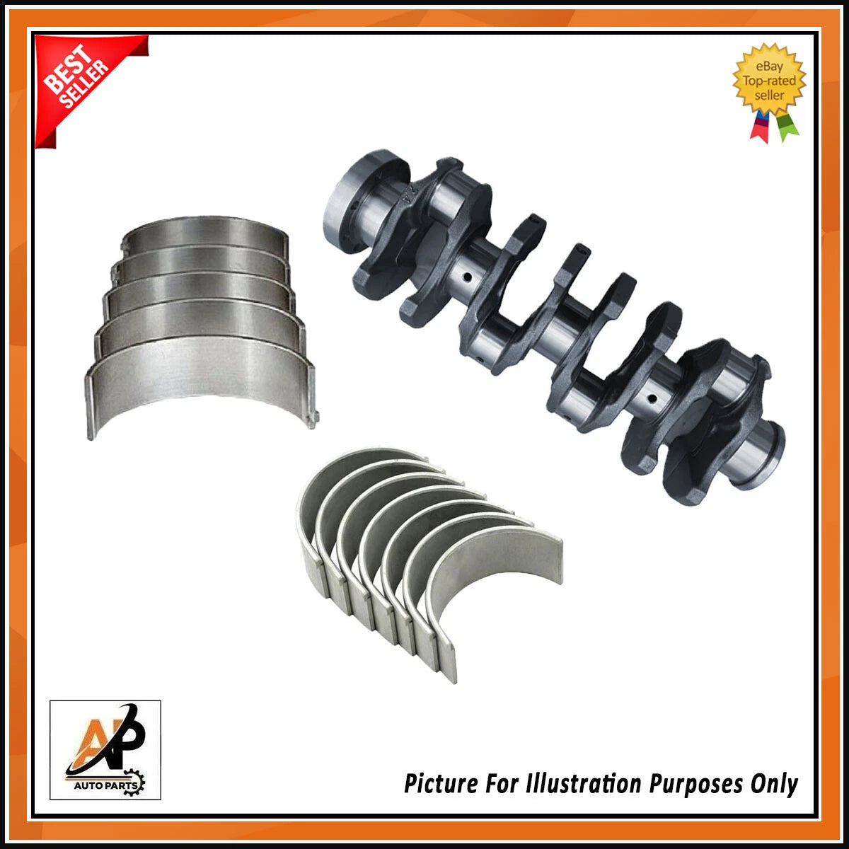 Crankshaft and Bearing Kit for Fiat Ducato Bus 2.2 HDI (2006–2017)