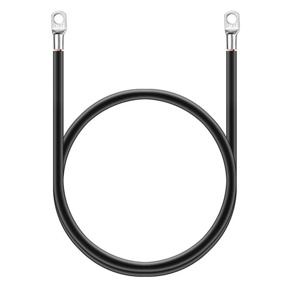 2 x Battery Cable Set for Grounding and Automotive Wiring 30cm 12V