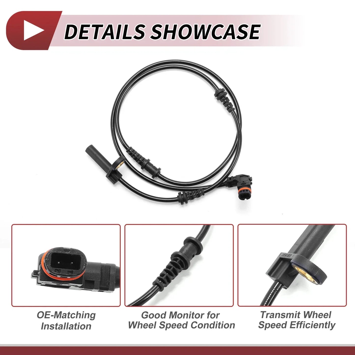 ABS Wheel Speed Sensor for MERCEDES BENZ S550 (2007-2011)