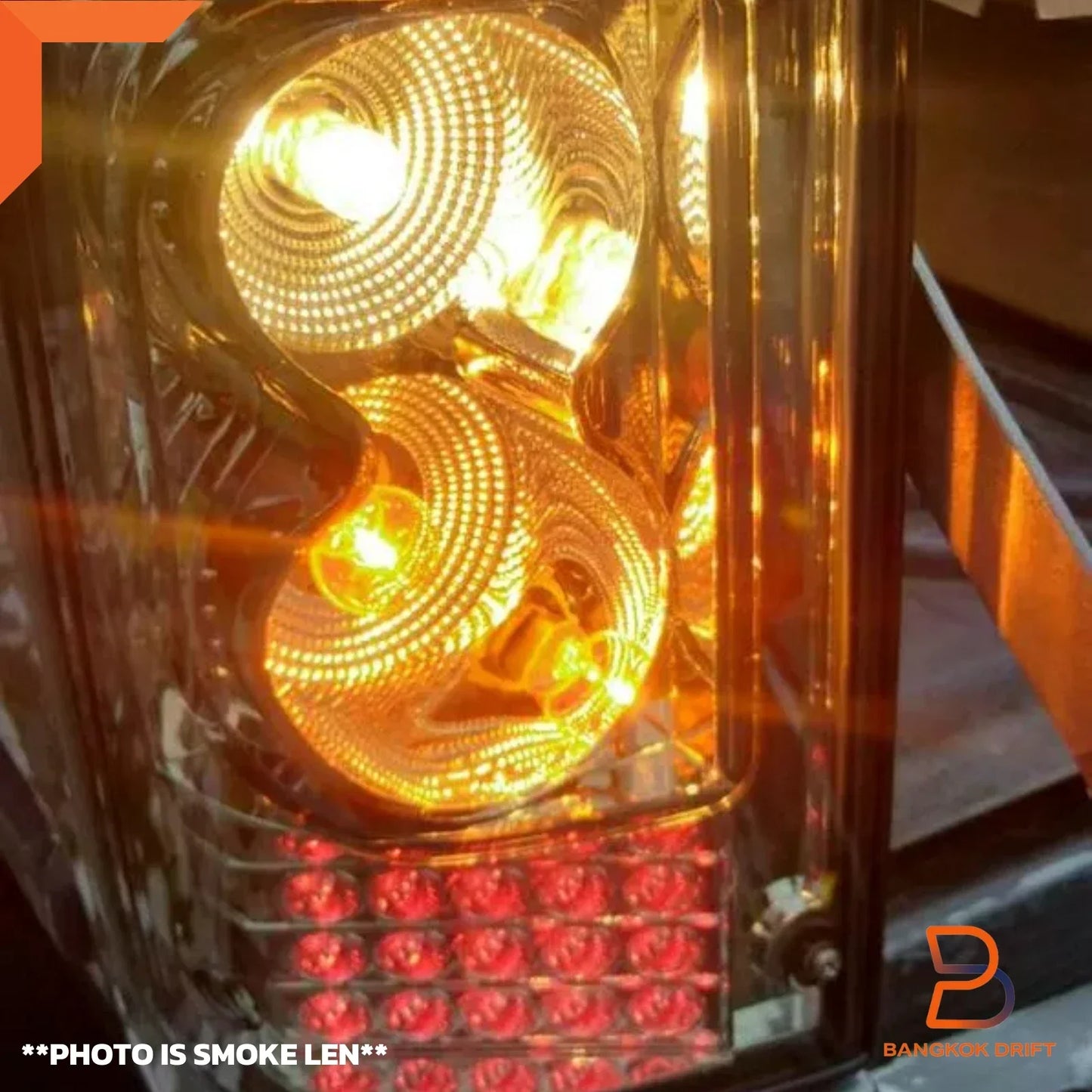 DEPO Smoke LED Taillights for Toyota Hilux Ute (1988-1997)