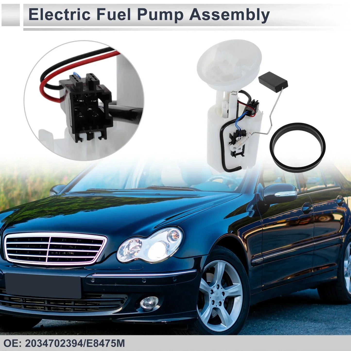 Fuel Pump Assembly for Mercedes Benz W203 C230 2.5L (2001-2007)