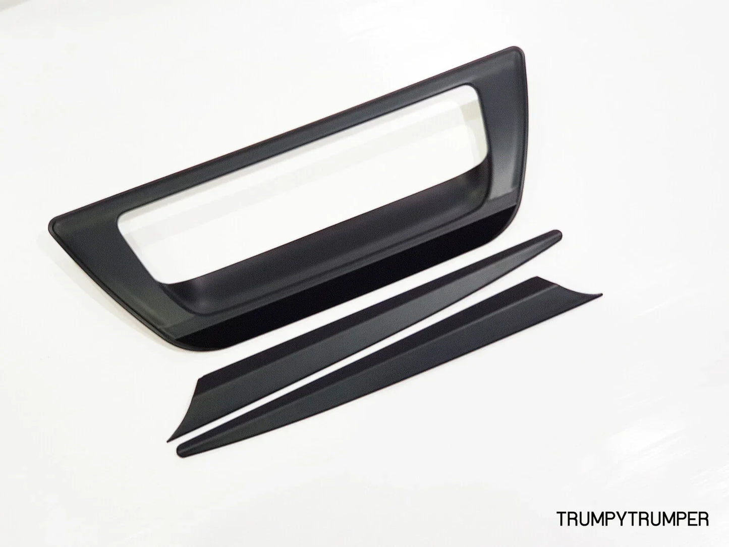 Matte Black Tailgate Handle Cover & Trim for Isuzu D-Max (2020-2021)