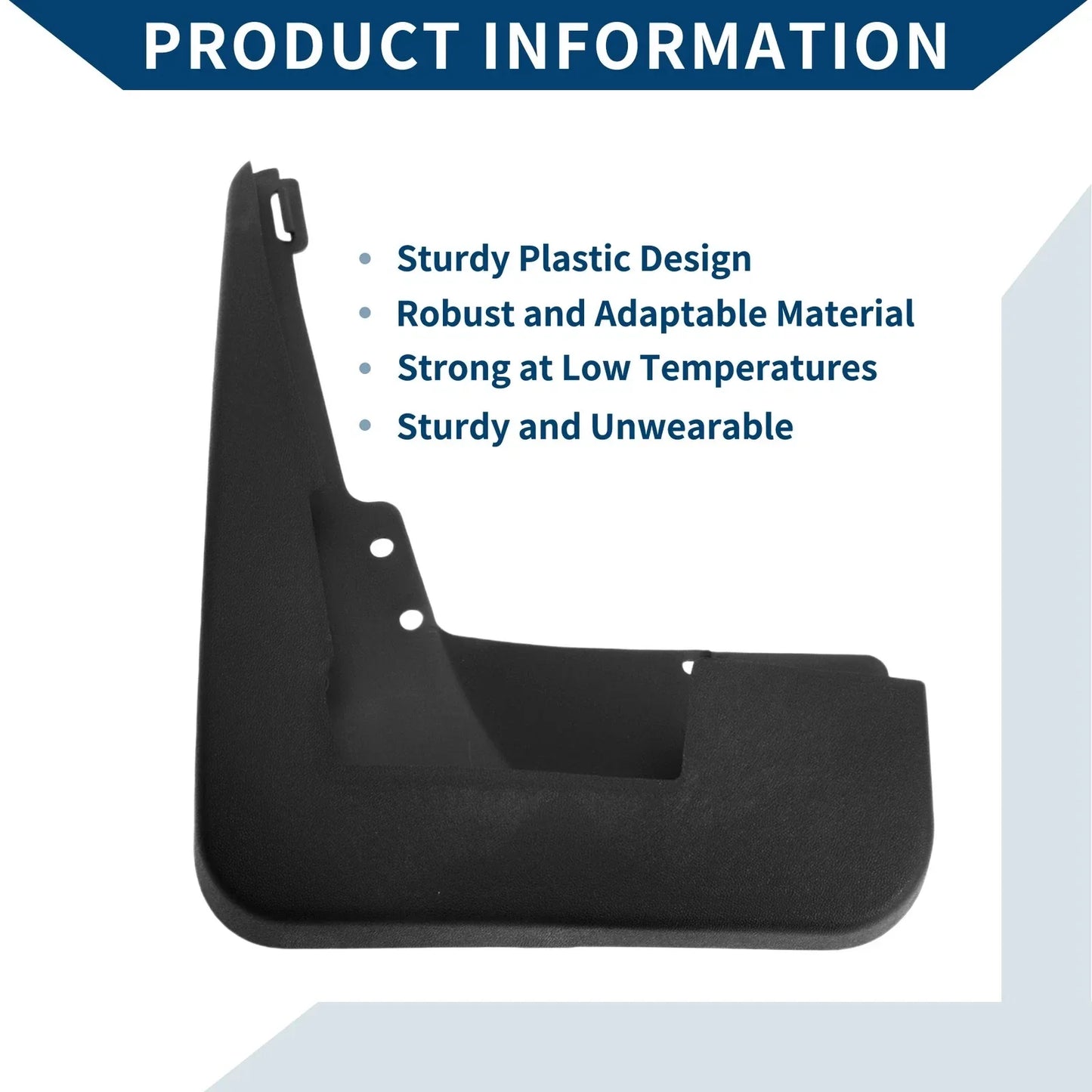 Mud Flaps Splash Guards Set for Mercedes-Benz GL450/350 (2008-2012)