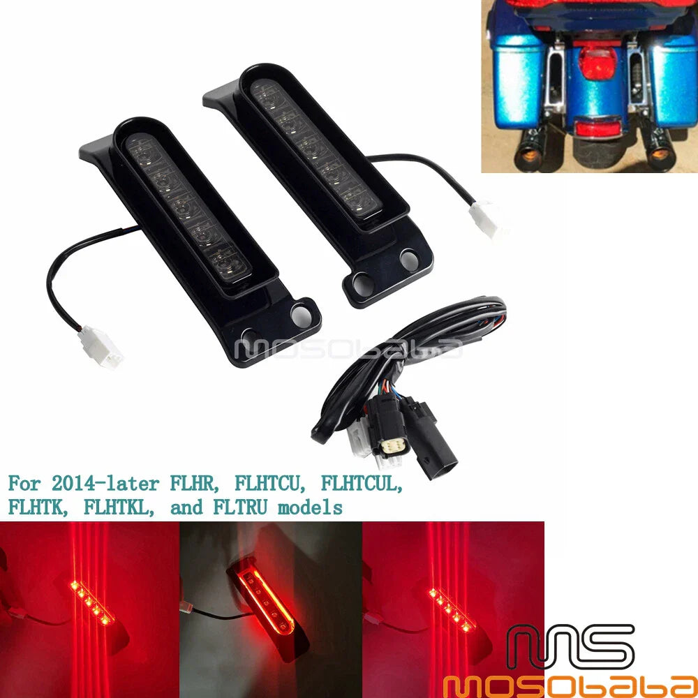 Smoked LED Brake Taillight for Harley FLHTCU FLHR FLHTK FLTRU (2014-2023)