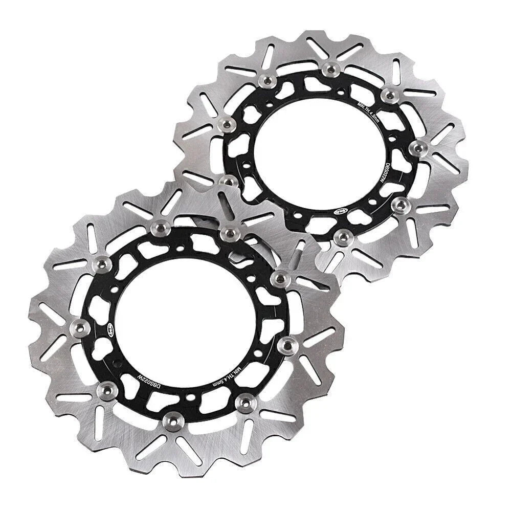 Front Brake Disc Rotors for Yamaha WR250X, YZF600R, FZS1000, FJR1300 (2001-2023)