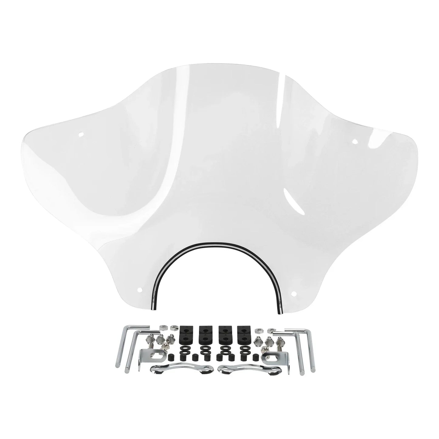 7/8" Windscreen Windshield for Yamaha VStar 950 1100 Virago 250 Cruiser (2009-2017)