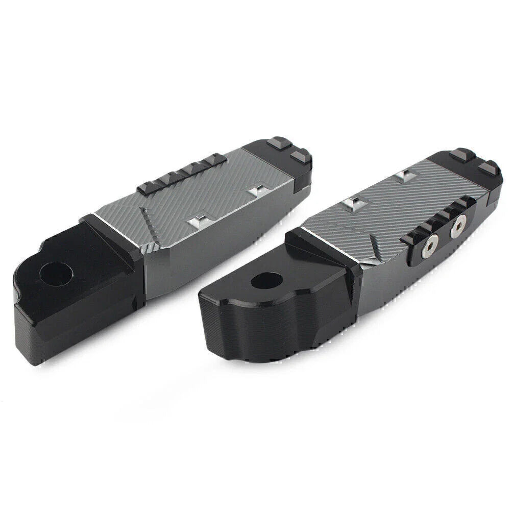 CNC Aluminum Grey Rear Passenger Foot Pegs for BMW S1000RR (2009-2023)