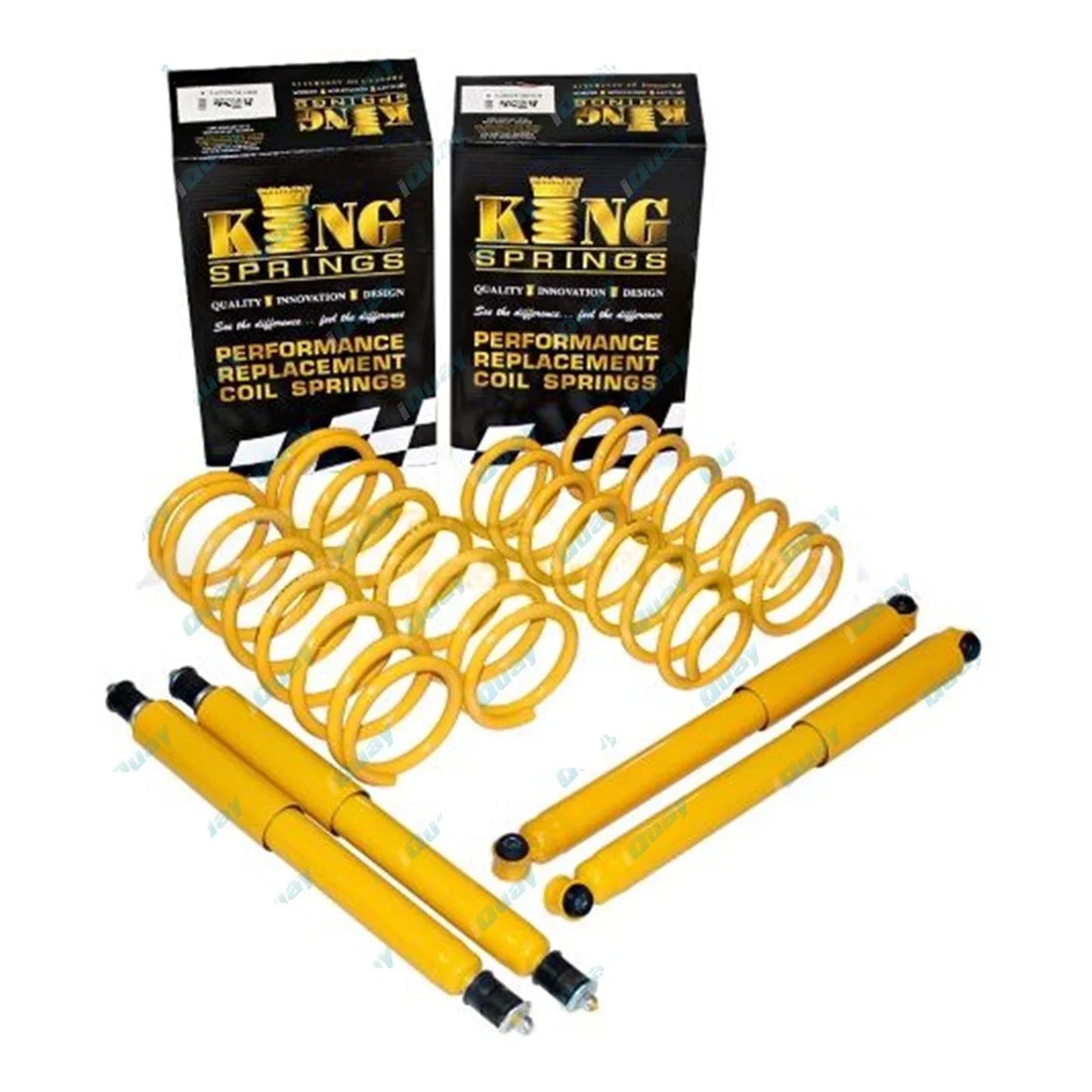 Standard Height Suspension Coil Spring Kit for Toyota 80 Series Landcruiser