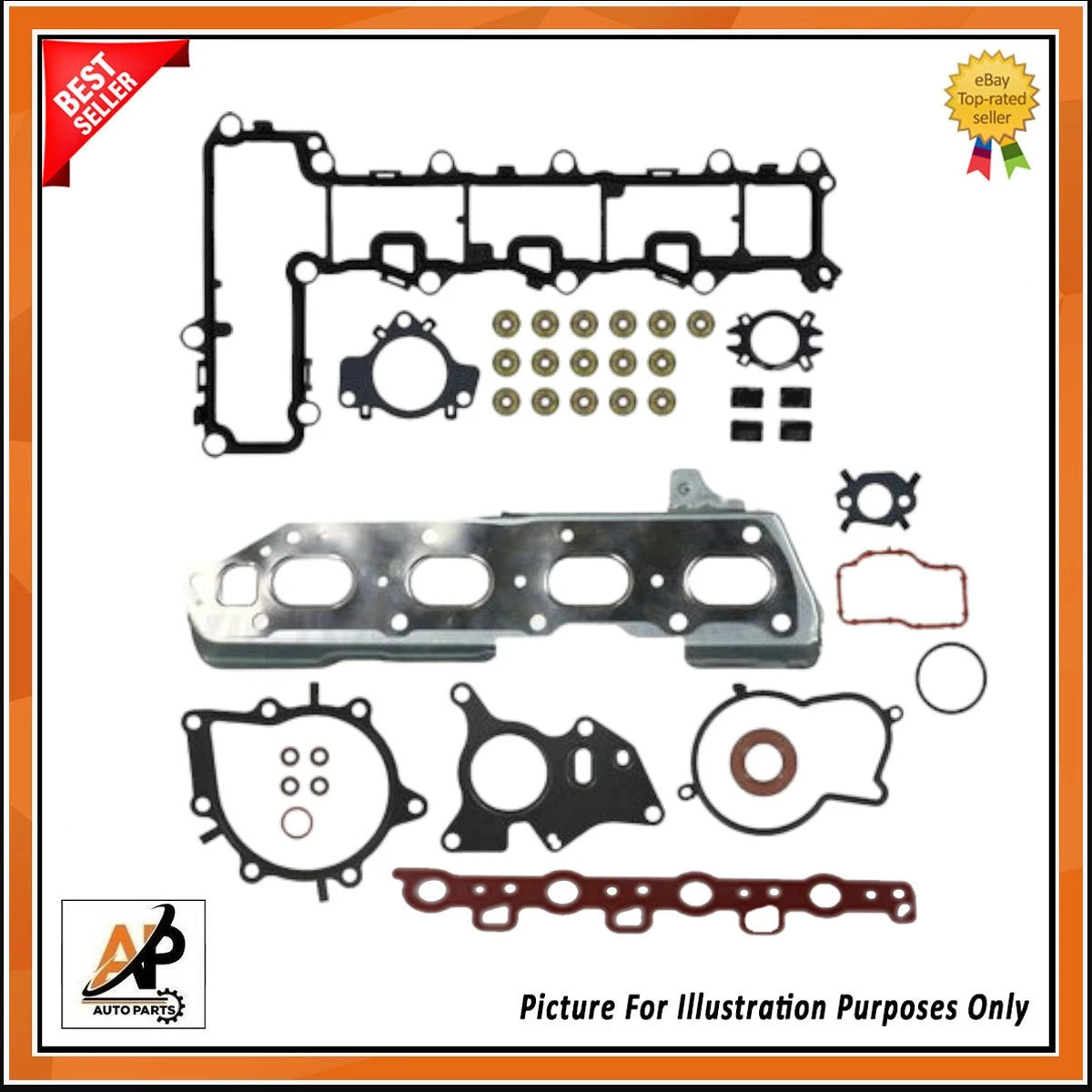 Engine Head Set Replacement for Citroen Peugeot 2.0 HDI AHN DW10F (2004–2015)