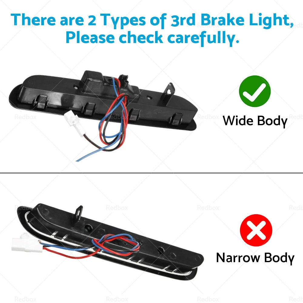 LED High-Mount Stop Lamp Rear Brake Light for Toyota Hiace (2005-2013)