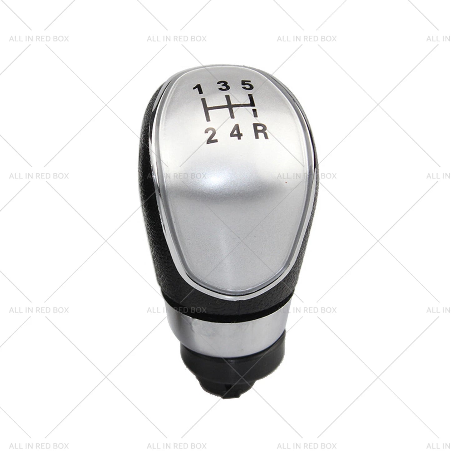 5 Speed Manual Gear Shift Knob Silver for Ford Fiesta MK2, C-Max (2008-2013)