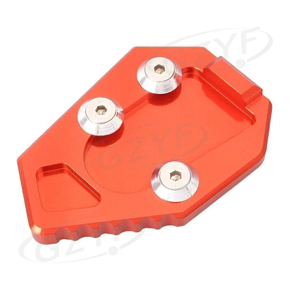 Motor Foot Side Kickstand Extension Pad for HONDA CB1000 (2008-2015) Orange