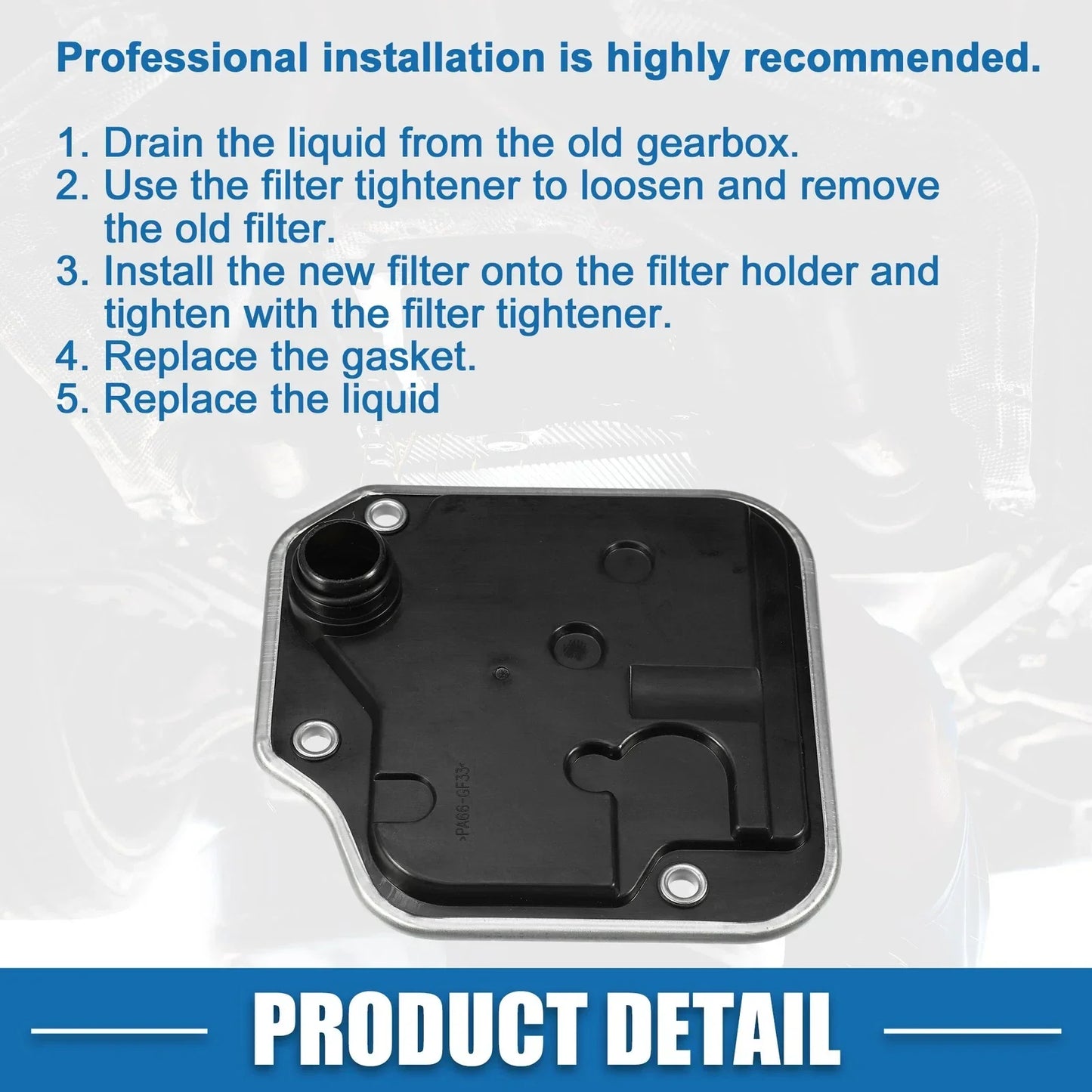 Transmission Filter Gasket Kit for Hyundai Elantra (2011-2016)