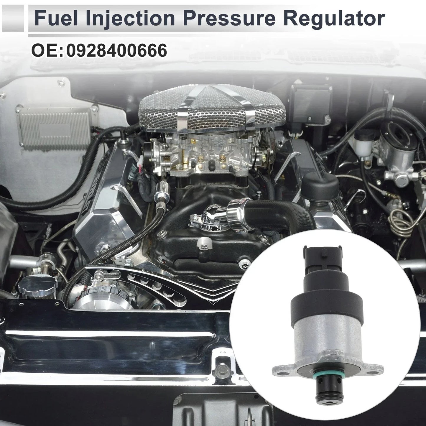 Fuel Pressure Regulator for Dodge Ram 2500 2003-2007 20-70 Psi