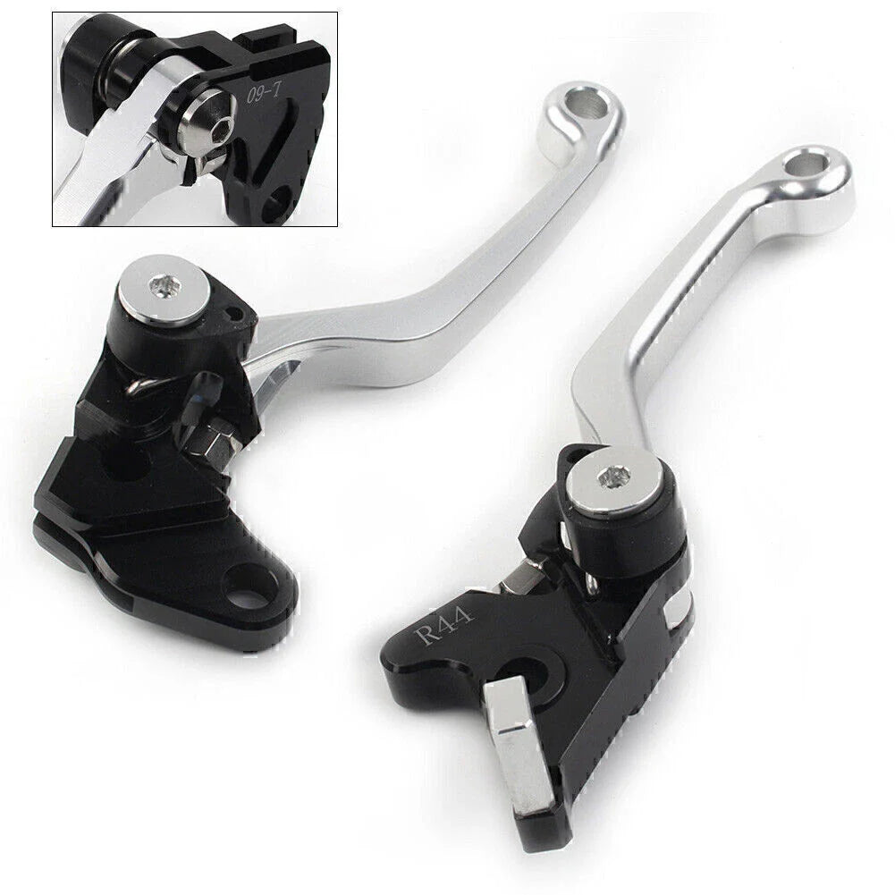 CNC Aluminum Pivot Clutch Brake Levers for Kawasaki KLX250 D-Tracker (93-97)