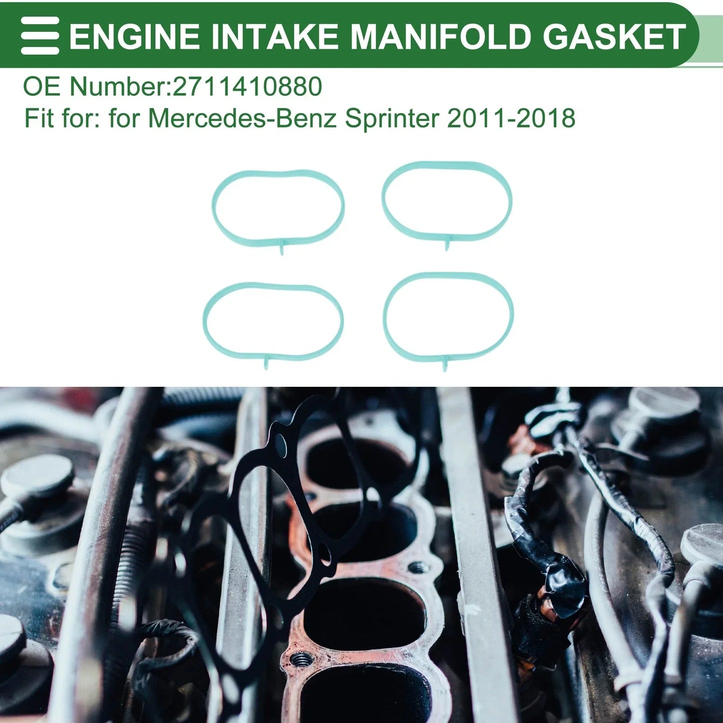 Engine Intake Manifold Gasket for Mercedes-Benz Sprinter (2011-2018)